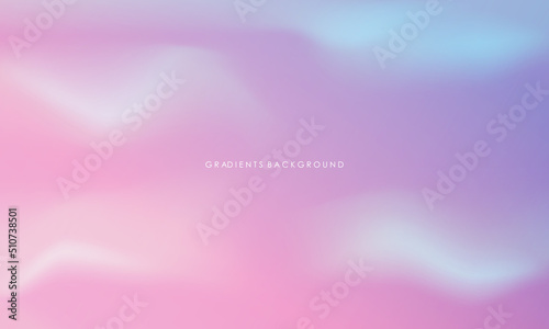 Modern gradients background with colorful concept
