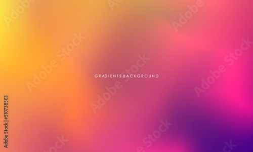 Colorful gradients modern background