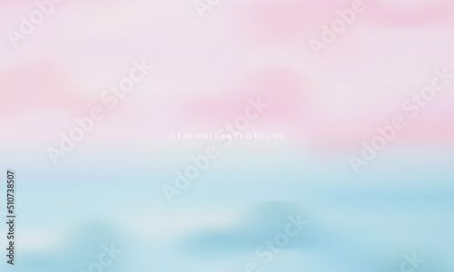 Modern gradients background with colorful concept
