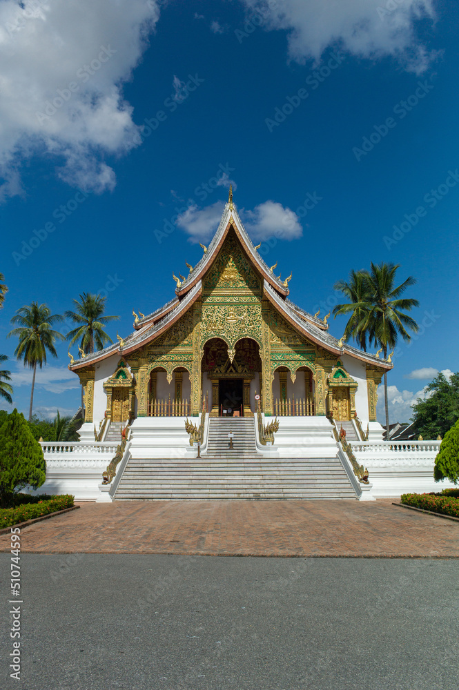 Hor Prabang Temple in Luang Prabang palace, Laos