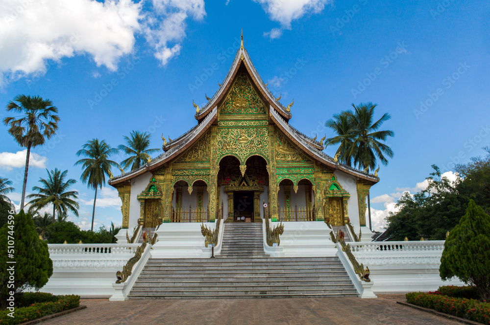 Hor Prabang Temple in Luang Prabang palace, Laos