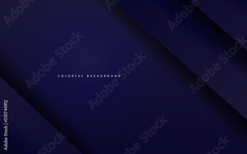 Abstract blue wave shape overlap layer background