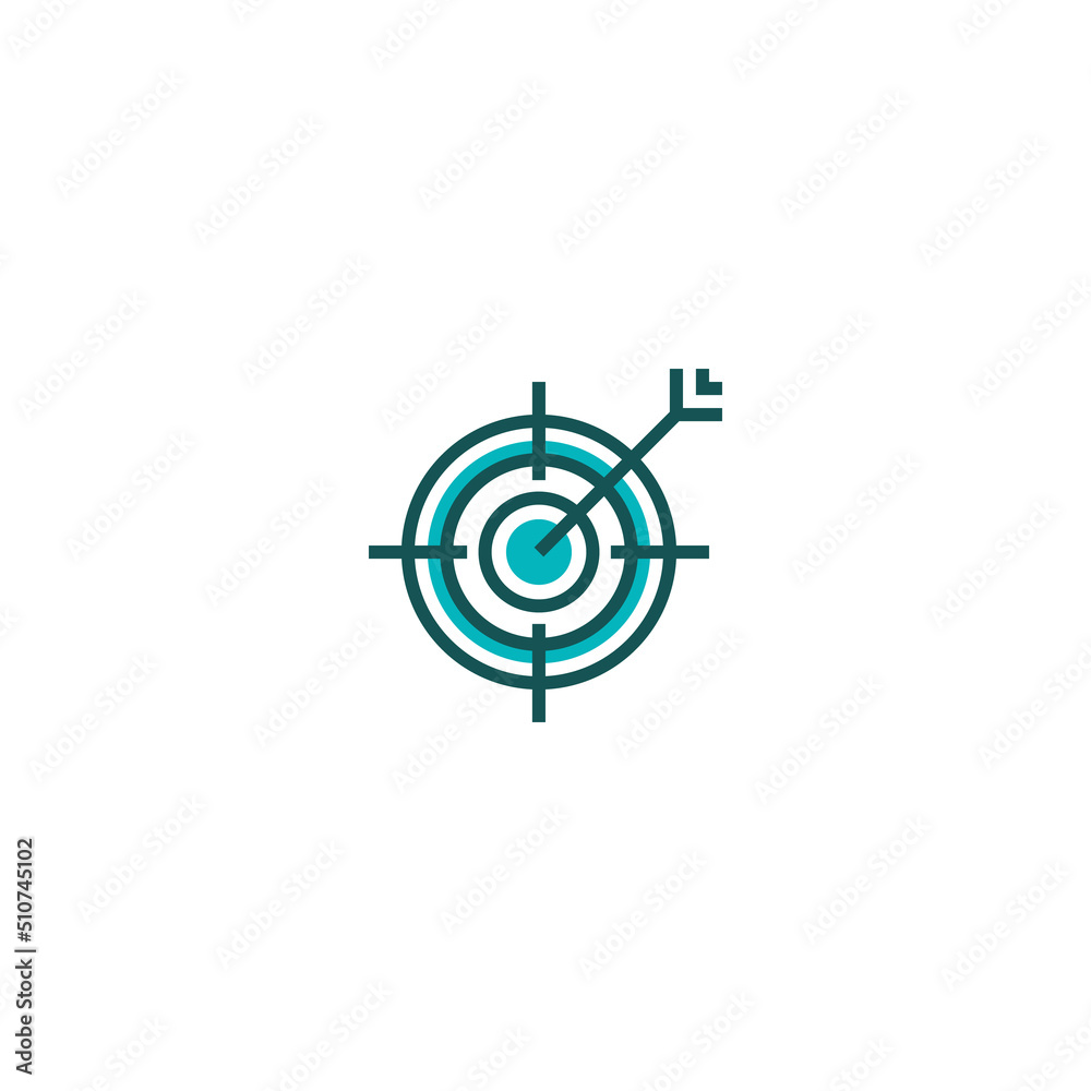 Target line icon. linear style sign for mobile concept and web design. Outline vector icon. Symbol, logo illustration. Vector graphic Target line icon. linear style sign for mobile concept and web design. Outline vector icon. Symbol, logo illustration. Vector graphic