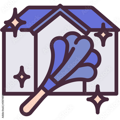 cleaning series icon