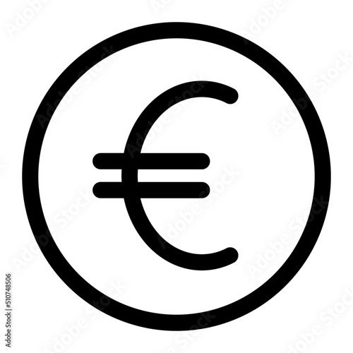 Euro currency icon