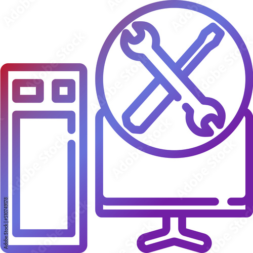 computer repair icon