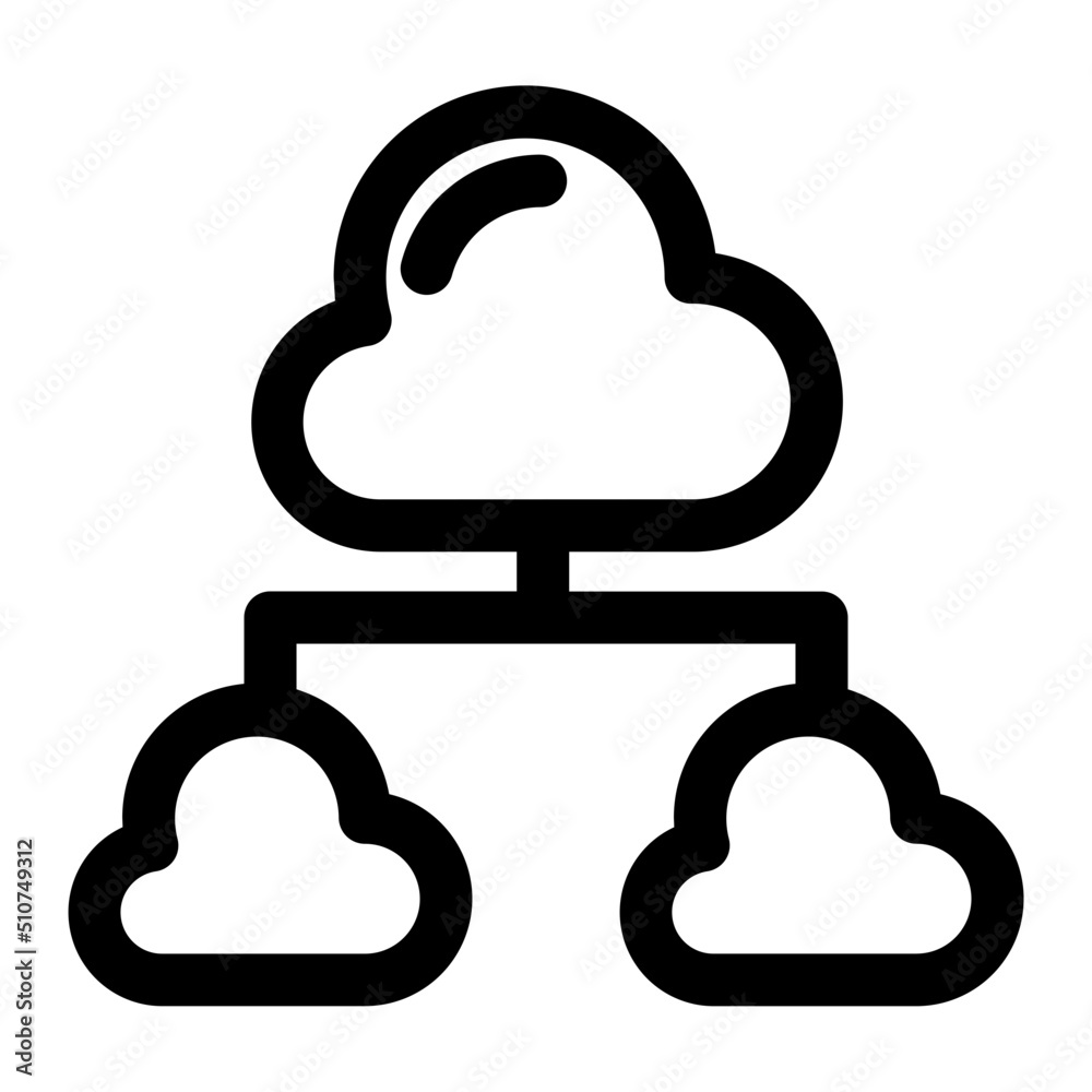 Obraz premium Cloud management