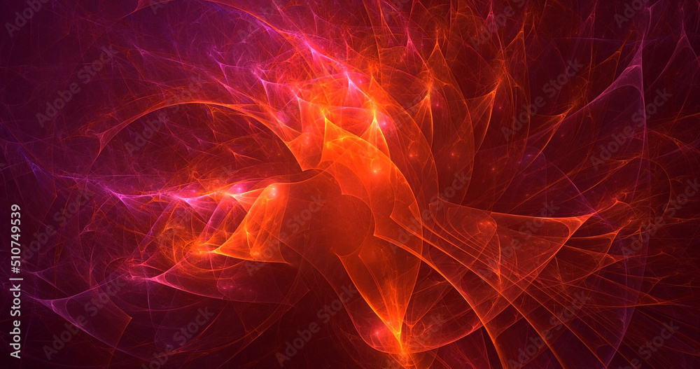 3D rendering abstract colorful fractal light background 3D rendering abstract colorful fractal light background