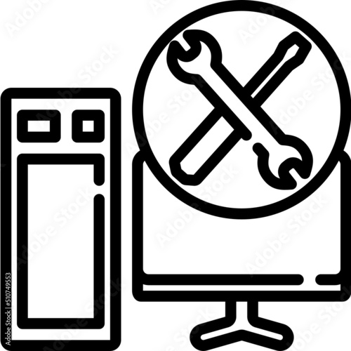 computer repair icon