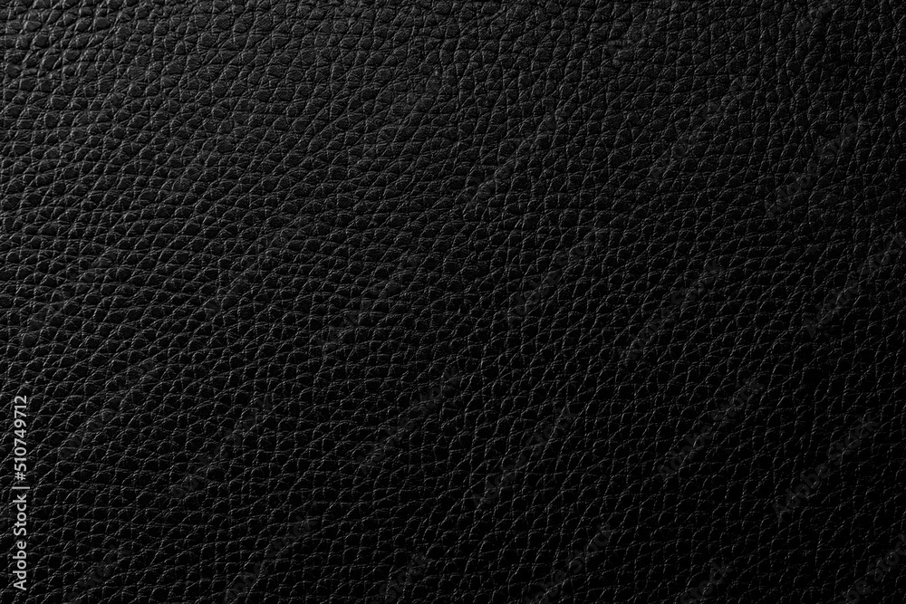 Luxury black leather texture surface abstract background concept