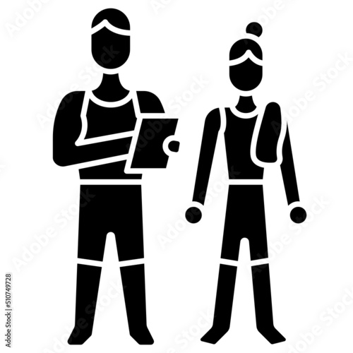fitness trainer icon