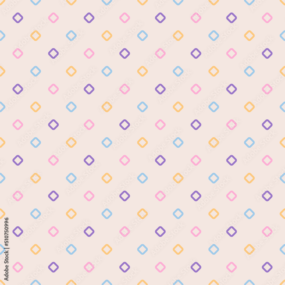 Square seamless pattern. Abstract geometric background. Square seamless pattern. Abstract geometric background.