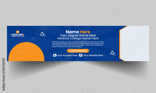 Linkedin Banner Design Template