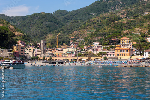 Coastal village of Monterosso al Mare, Cinque Terre, Italy.