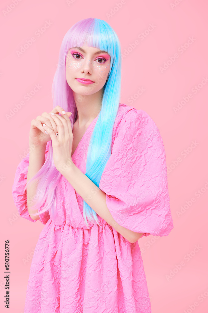 fashion in anime style Stock Photo | Adobe Stock