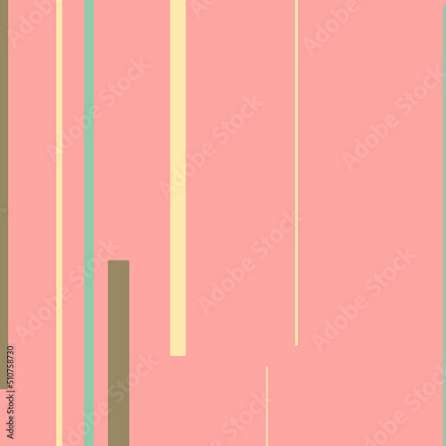 Random Color flowing stripe lines illustration