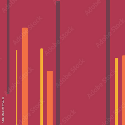 Random Color flowing stripe lines illustration