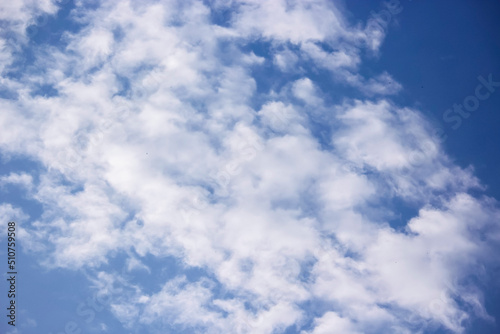 Blue Sky Cloud Fine Weather Environment