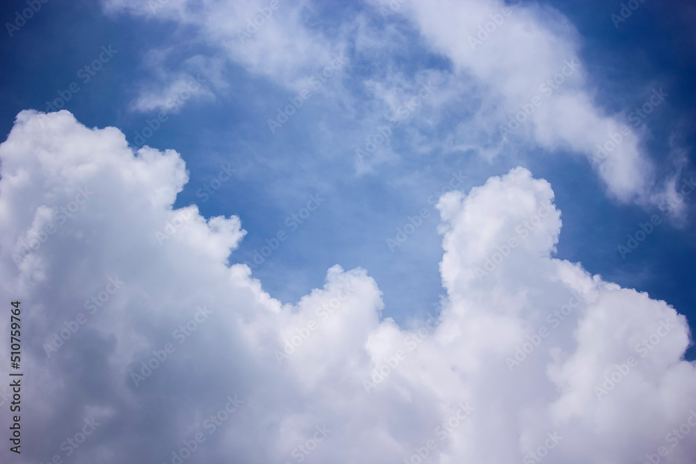 Blue Sky Cloud Fine Weather Environment Blue Sky Cloud Fine Weather Environment