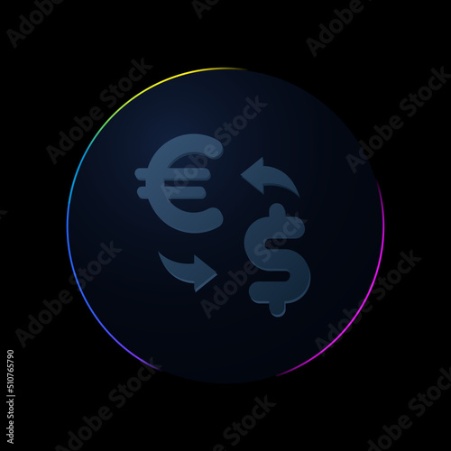 Exchange Euro to Dollar photo