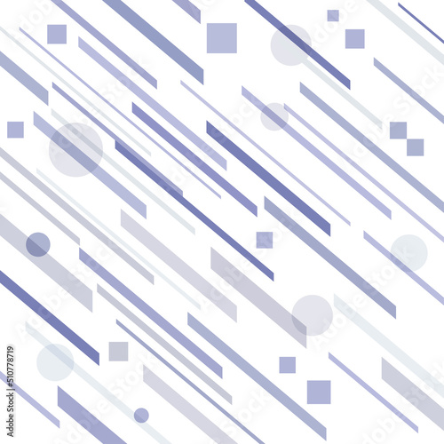 斜線や四角や丸で構成された抽象的な背景素材