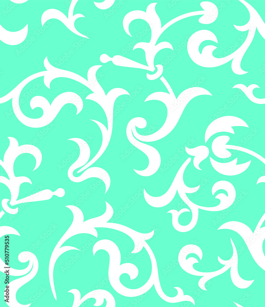 seamless texture of monograms and branches seamless texture of monograms and branches