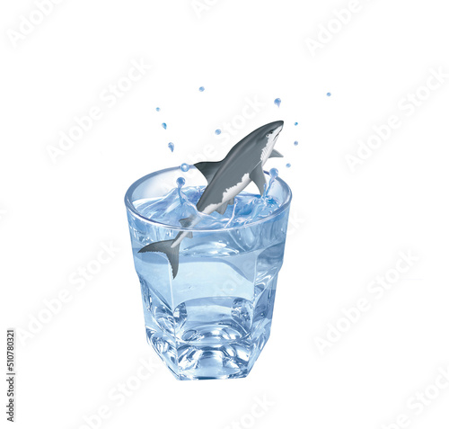 poisson chat , poisson, évasion, eau, en verre, boire, clapoter, glace, isolé, liquide, abattre, blanc, froid, bleu, éclaboussure, bouillonner, transparent, clair, cool, frais, humide, propre, rafraîc photo