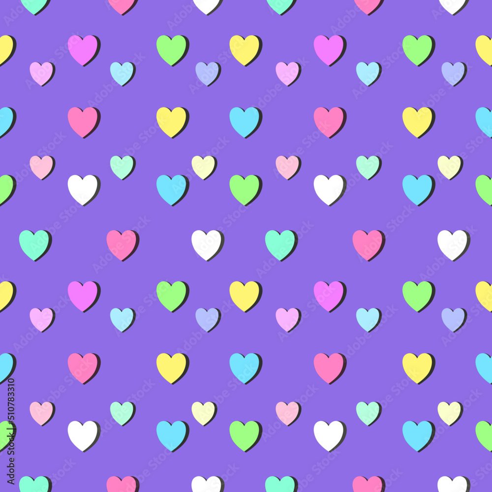 seamless pattern with hearts seamless pattern with hearts