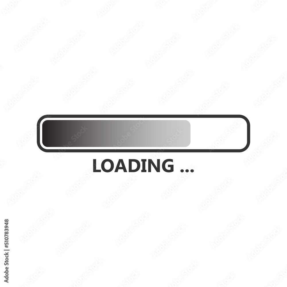 Loading icon design illustration Loading icon design illustration
