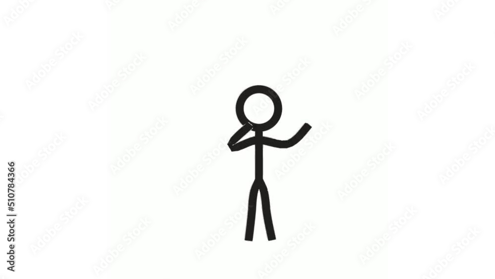 pictogram person, various poses, sketch drawing, stick figures people