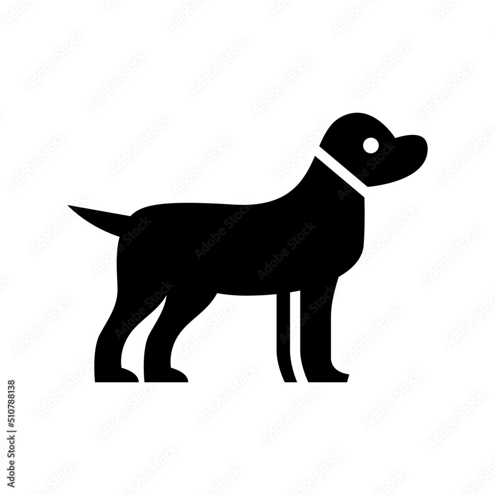 dog icon or logo isolated sign symbol vector illustration - high quality black style vector icons
