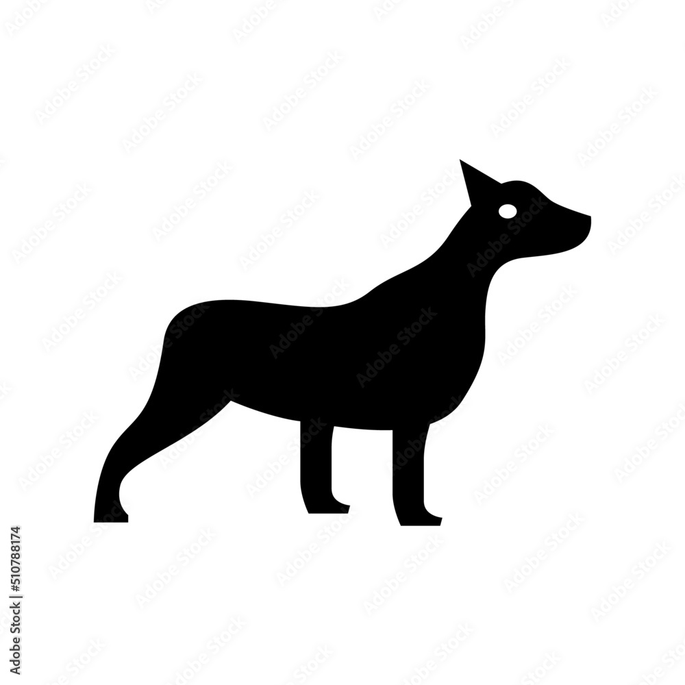 dog icon or logo isolated sign symbol vector illustration - high quality black style vector icons
