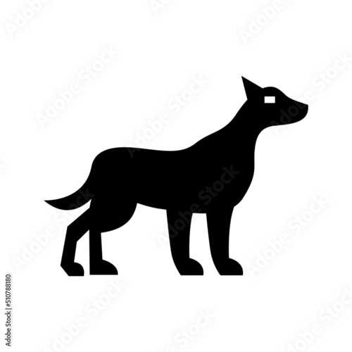dog icon or logo isolated sign symbol vector illustration - high quality black style vector icons 