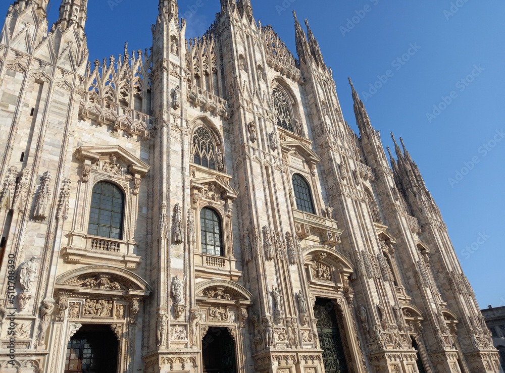 Cathedral church in Milan