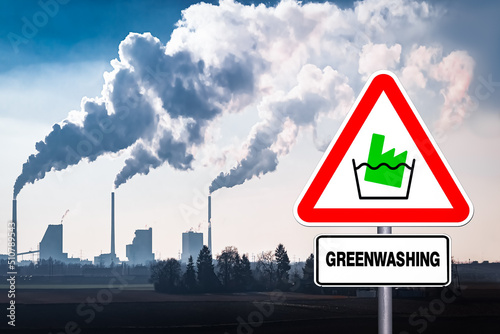 Greenwashing Concept