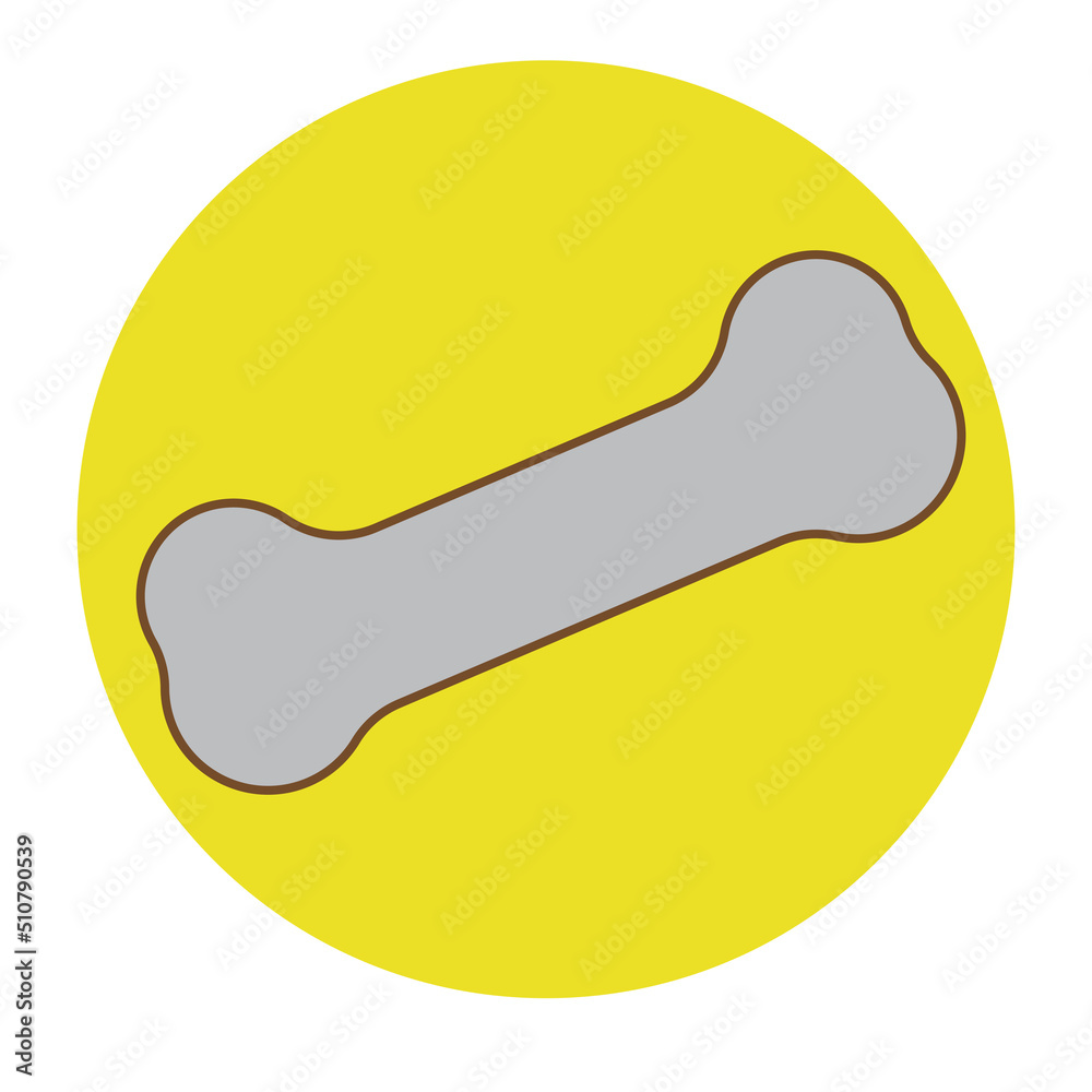 dog bone isolated on white vector design dog bone isolated on white vector design