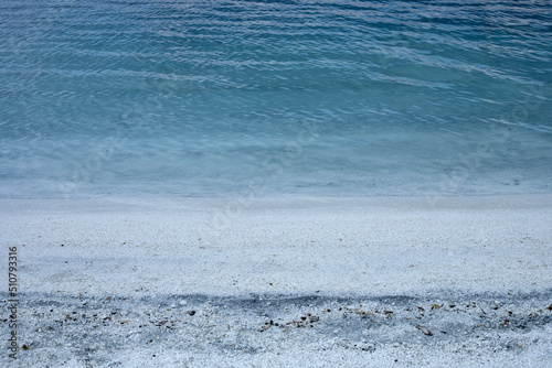 beach sea and white sand background