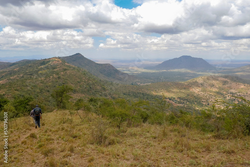 scenic view of Ole Muntus Hill in Sultan Hamud, Kenya