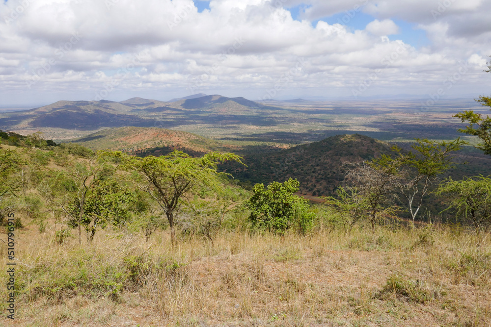 scenic view of Ole Muntus Hill in Sultan Hamud, Kenya