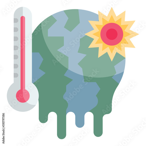 global flat icon