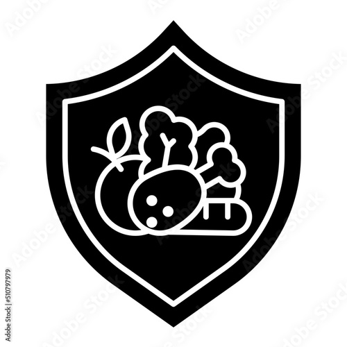 insecurity glyph icon
