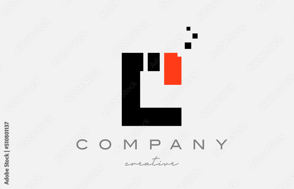 Dotted C alphabet letter logo icon. Dots template design for a business or company Dotted C alphabet letter logo icon. Dots template design for a business or company