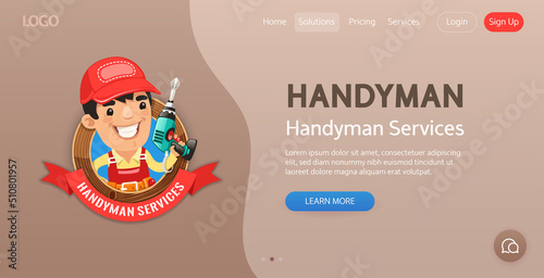 Handyman Website Template