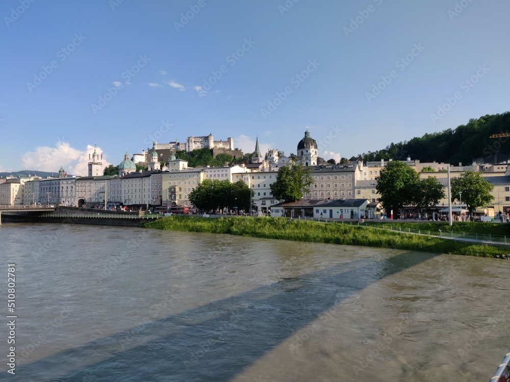Fototapeta premium River in Salzburg