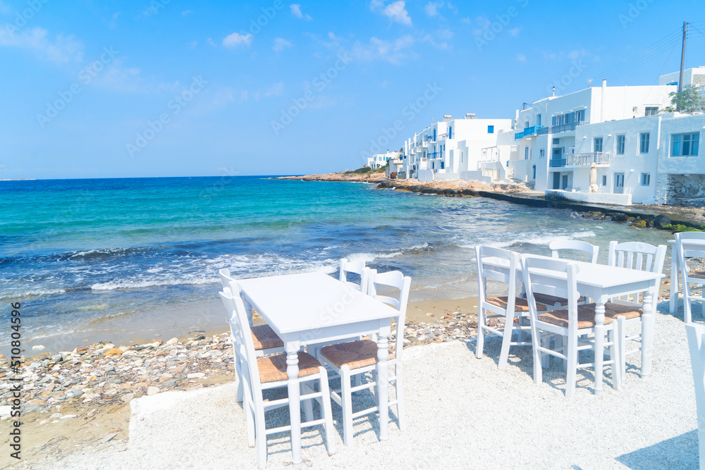 Obraz premium Naoussa waterfront, Paros Greece