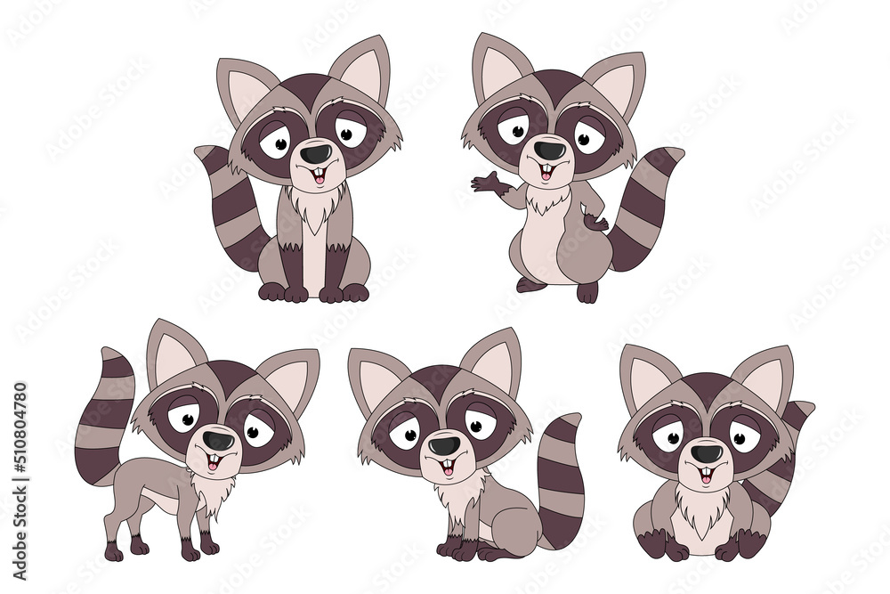 cute racoon animal cartoon graphic cute racoon animal cartoon graphic