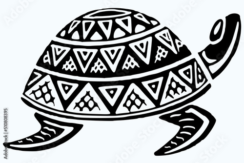 designs for turtle graphic resources with ethnic motifs photo