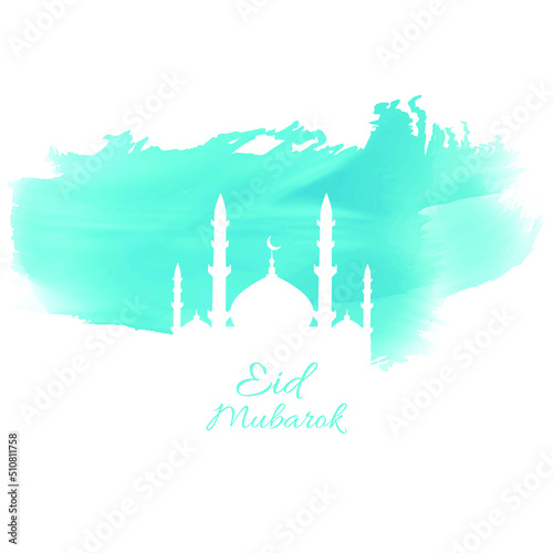 Abstract background Mosque shape above watermark eid al adha template  01  © Helena
