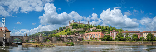 Panoramic View of Würzburg, Germany photo