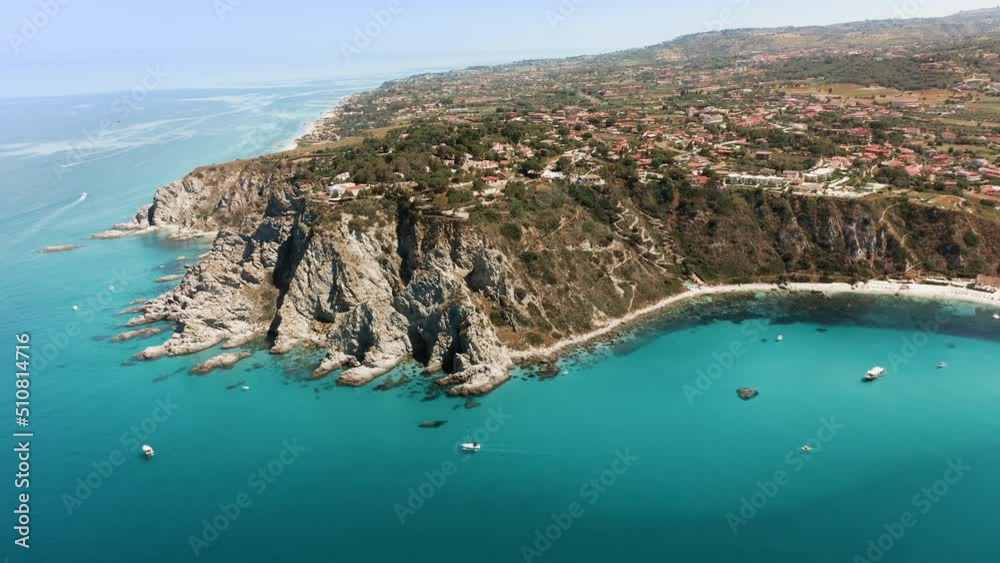 Cliff of Capo Vaticano. Calabria Italy Cliff of Capo Vaticano. Calabria Italy